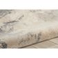 Nourison Maxell MAE13 3"10" x 5"10" Ivory and Grey Area Rug, , large