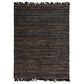 RIZZY Bengal 5" x 7"6" Black Area Rug, , large
