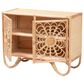 Baxton Studio Acelin Rattan Storage Cabinet in Natural, , large
