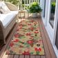 Dalyn Rug Company Wonderland WN30 2"3" x 7"6" Gold Indoor/Outdoor Runner, , large