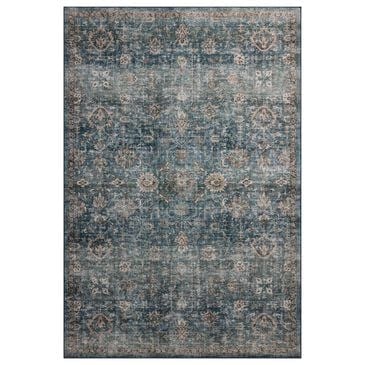 Loloi II Anniston Lagoon and Natural 5" x 7"6" Area Rug, , large