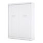 Bestar Nebula Queen Wall Bed in White, , large