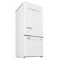 Unique Appliances Classic Retro 18 Cu. Ft Bottom Freezer Refrigerator in Marshmallow White, , large