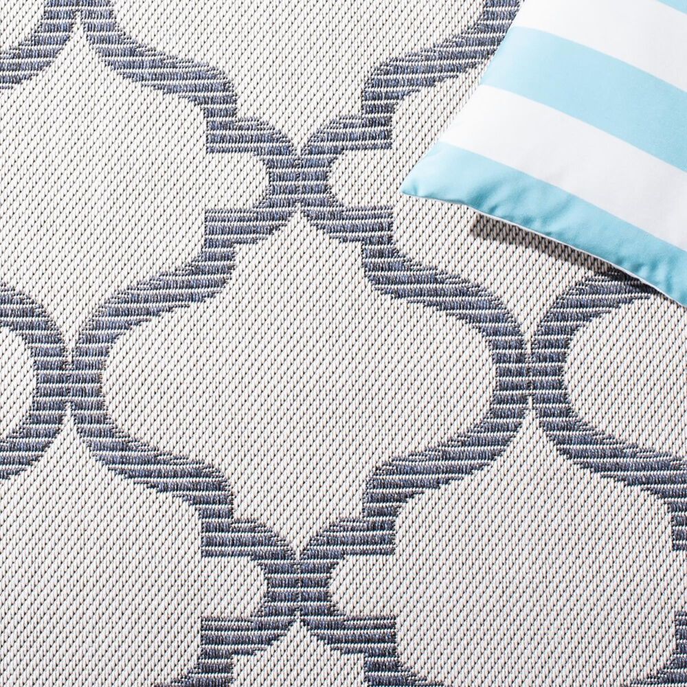 Safavieh Martha Stewart Cyprus MSRO336G 4&#39;5&quot; x 6&#39;5&quot; Silver and Grey Area Rug, , large