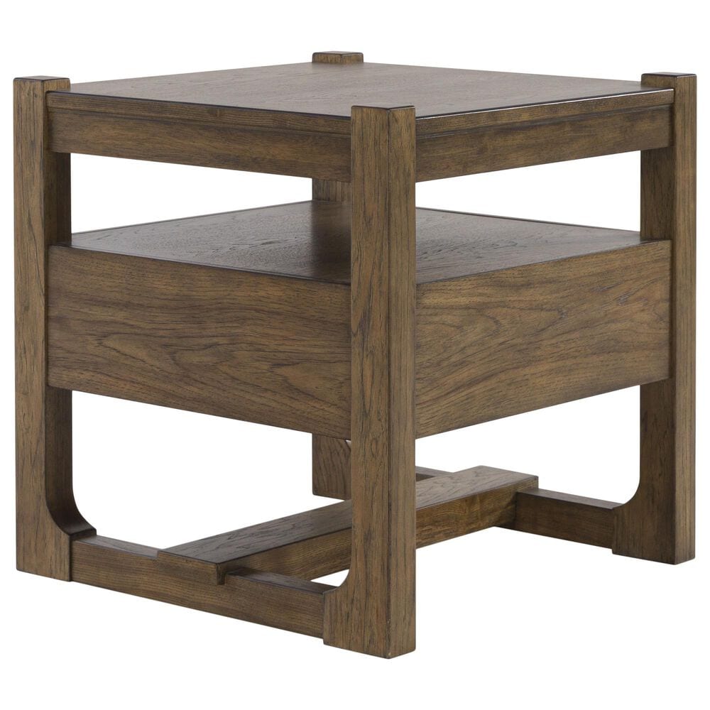 Ashley Cabalynn End Table in Light Brown, , large