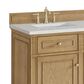 James Martin Vanities Lorelai 60" Double Vanity in Light Natural Oak with 3 cm Lime Delight Quartz Top, , large