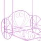 Furniture of America Carriage Twin Canopy Bed in Lilac, , large