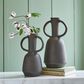 Ashley Aadeen 14" Vase in Distressed Brown, , large