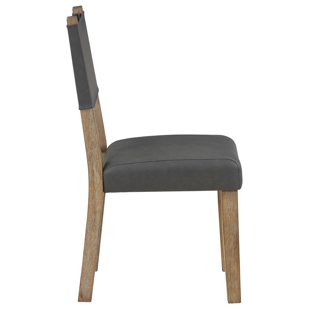 Steve Silver Aubrey Side Chair in Natural Brown, , large