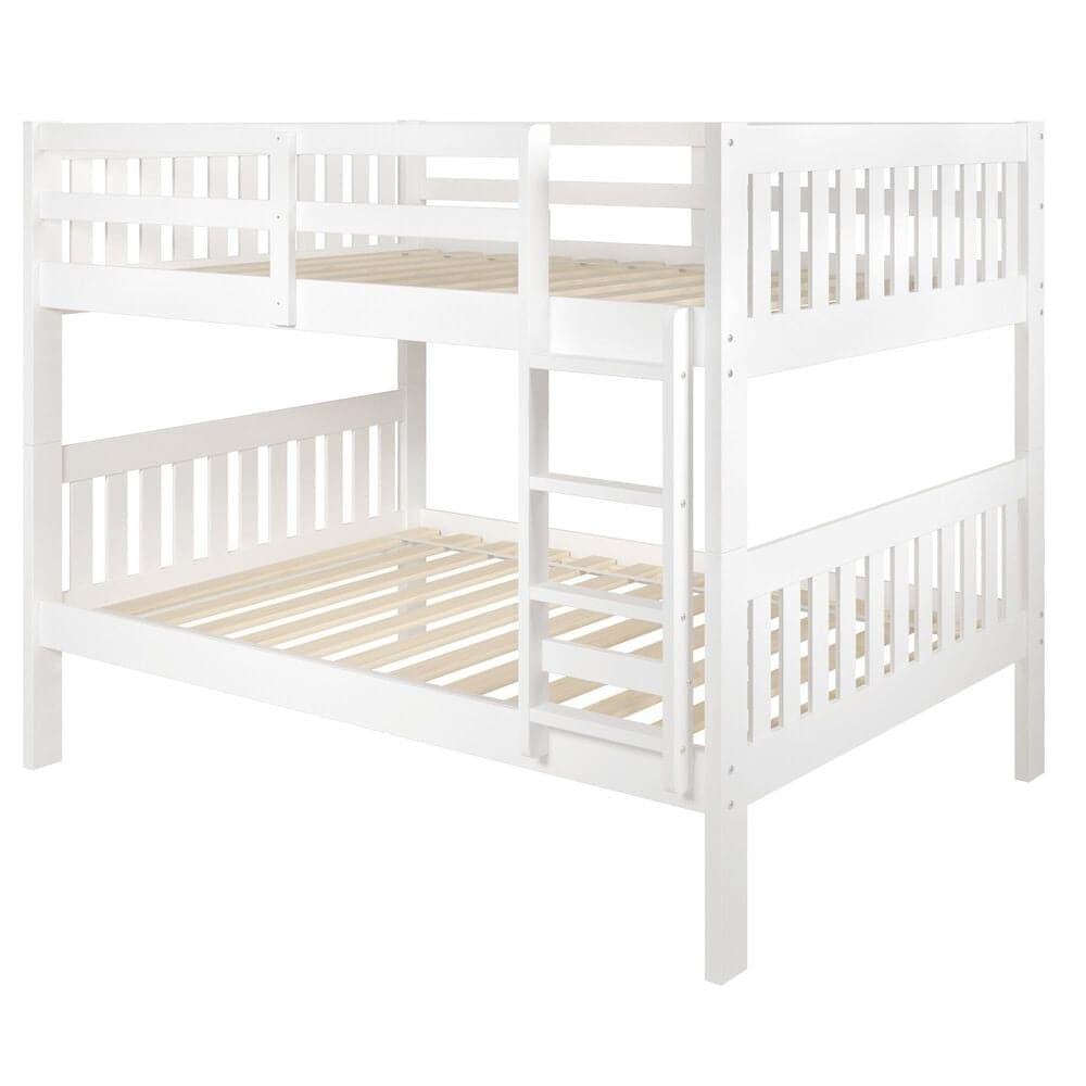 Forest Grove Full over Full Bunk Bed in White, , large