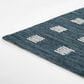 Momeni Archer Geometric 9" x 12" Blue Area Rug, , large