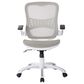 OSP Home Riley Mesh Back Office Chair in White, , large