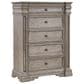 Millenium Blairhurst 5-Piece Queen Panel Bedroom Set in Light Grayish Brown with Lights and USB Ports, , large