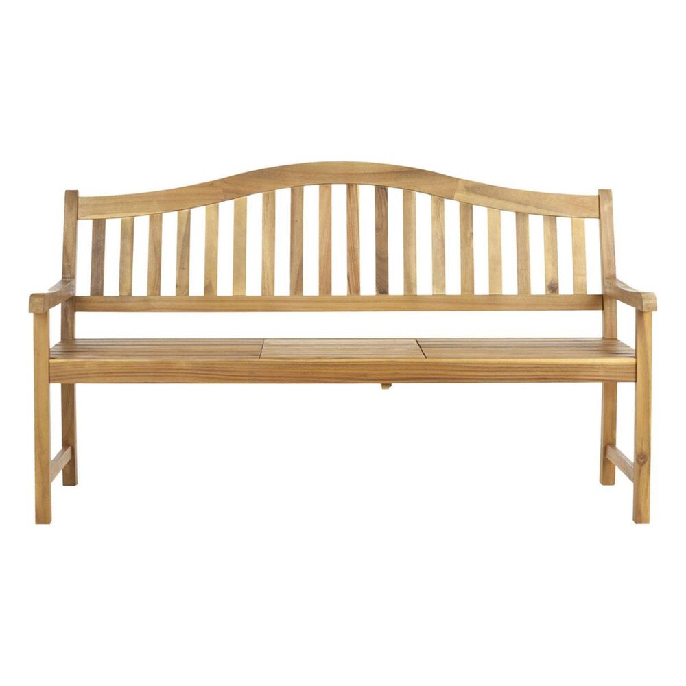 Safavieh Mischa Bench in Teak, , large