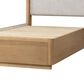 Eastern Shore Modena Twin Bed W/Upholstered Head Board, , large