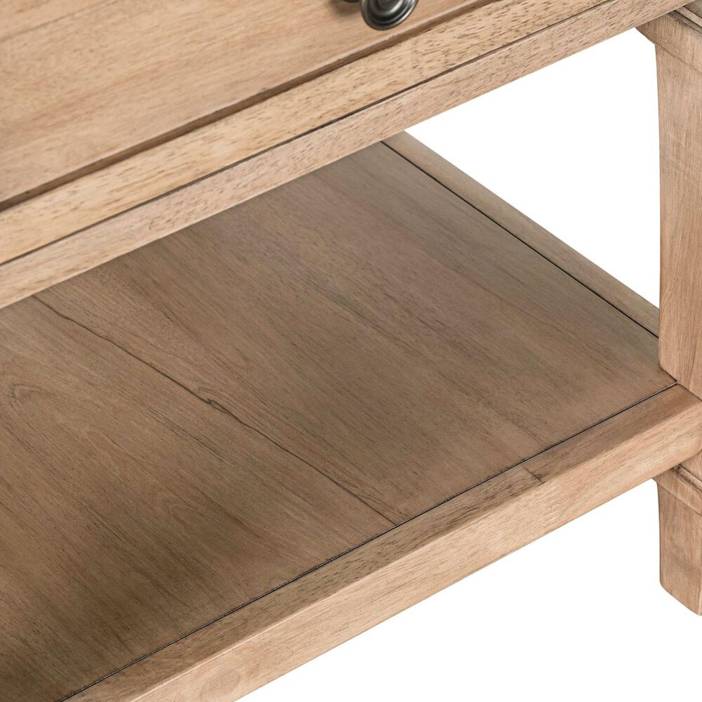 Belle Furnishings Haven Hills End Table in Camel Beige, , large