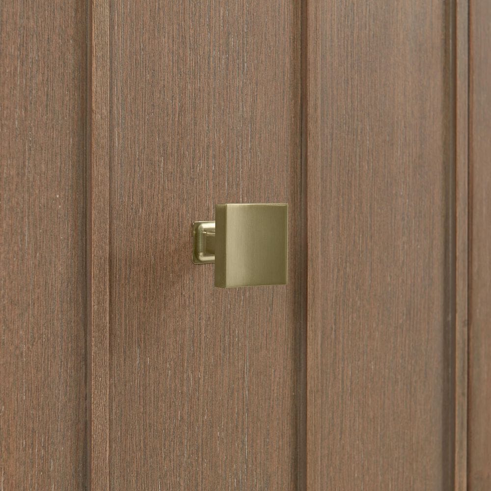 37B Kinsale 30" Single Bathroom Vanity Cabinet in Walnut Drift with White Composite Stone Top and Backsplash, , large