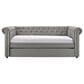 Crown Mark Ellie Daybed with Trundle in Gray, , large
