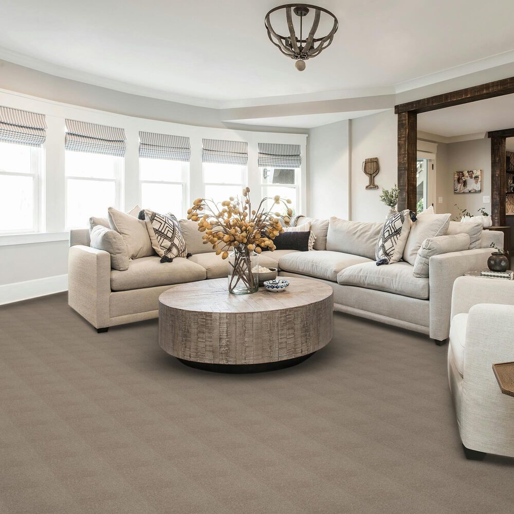 Karastan Magnetism Carpet in Khaki, , large
