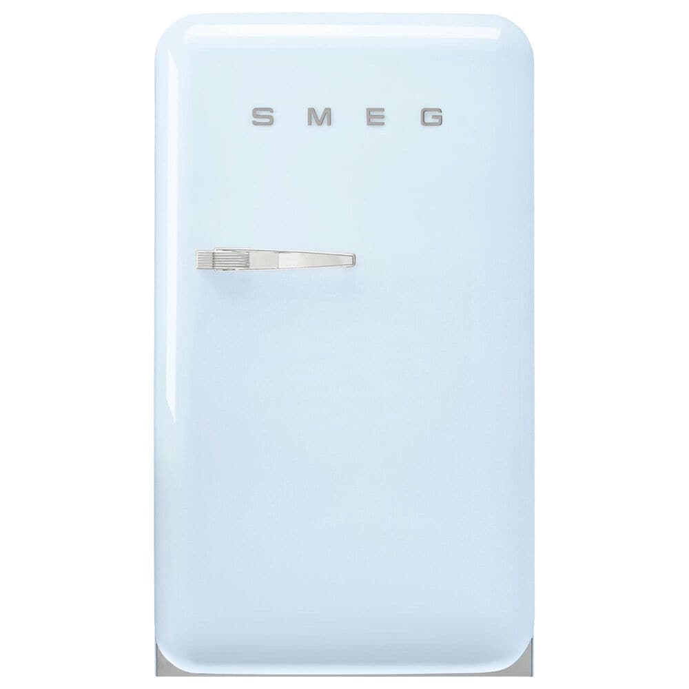 SMEG 4.48 Cu. Ft. Freestanding Compact Refrigerator with Right Hinge in Pastel Blue, , large