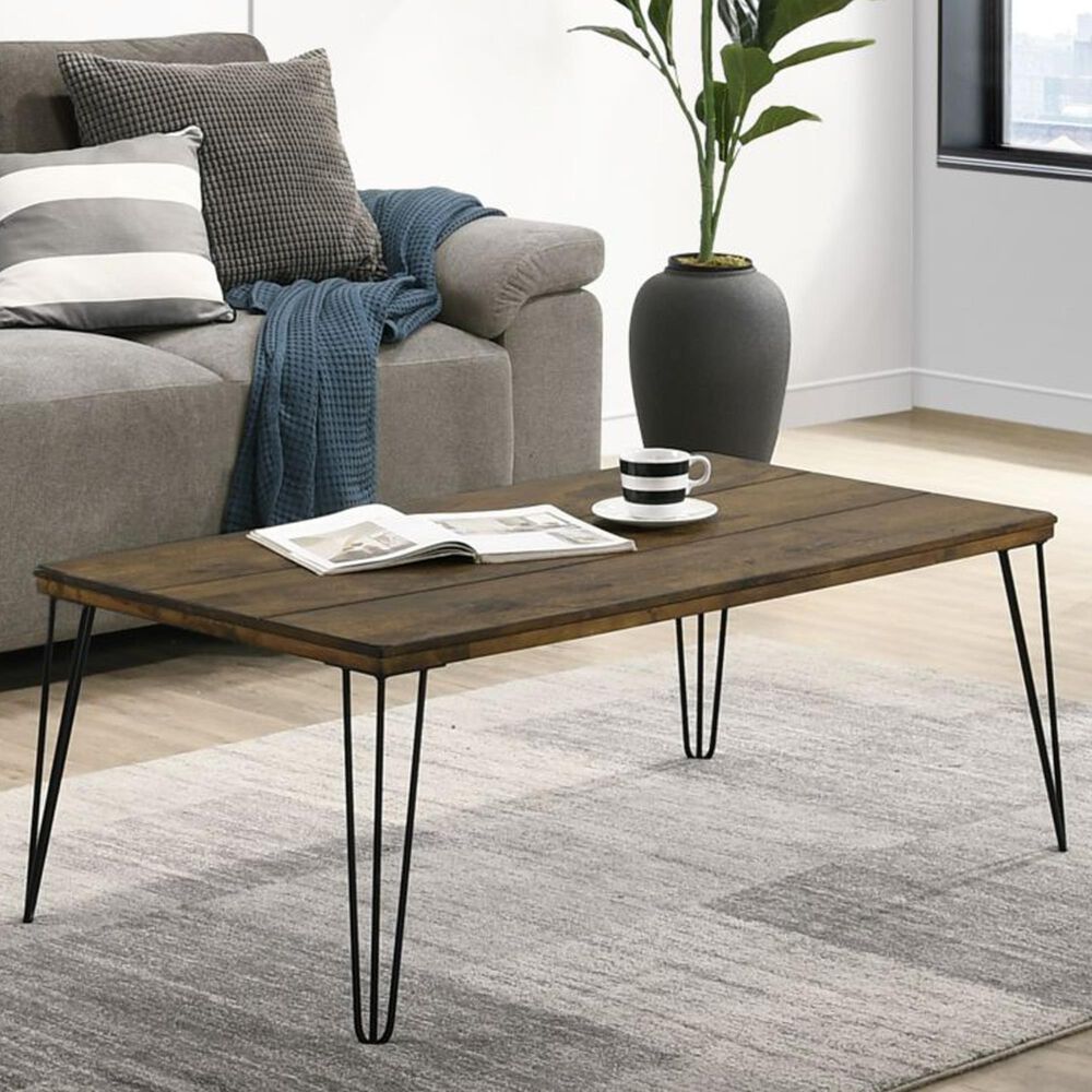 Mayberry Hill Bolton Coffee Table in Walnut, , large