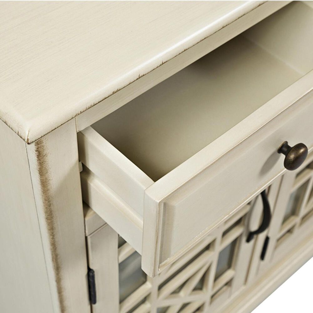 Waltham Craftsman 60&quot; TV Console in Antique Cream, , large
