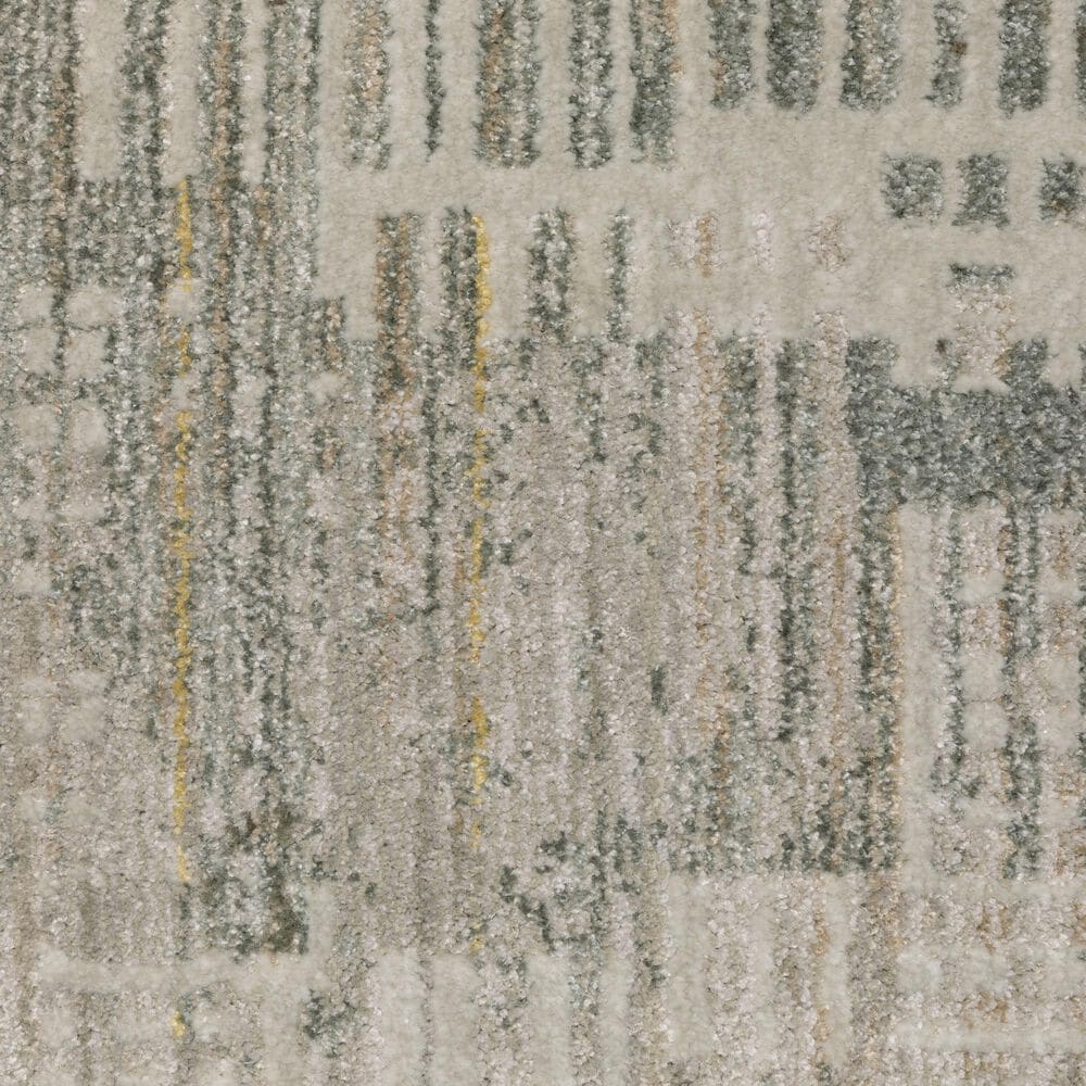 Oriental Weavers Mallory MAL03 Beige and Blue 3&#39;3&quot; x 5&#39; Area Rug, , large