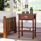 Stickley Furniture Floral Tile Tray Table in Centennial, , large