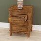 A-America Bandalier 3-Drawer Nightstand in Warm Russet, , large