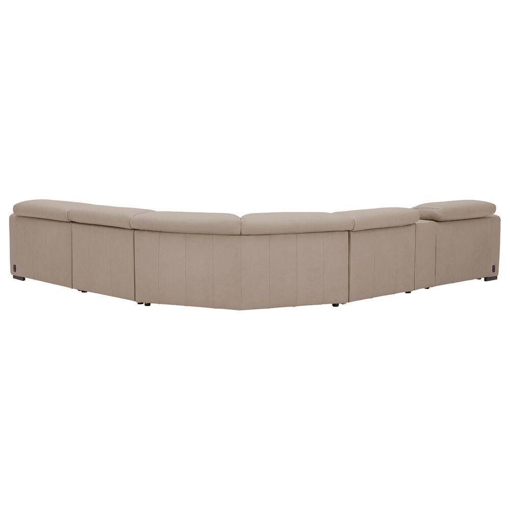 Interlochen 6-Piece Leather Power Reclining Sectional with Power Headrests, , large