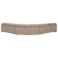 Interlochen 6-Piece Leather Power Reclining Sectional with Power Headrests, , large