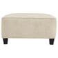 Ashley Abinger Oversized Accent Ottoman in Natural, , large