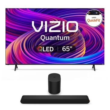 VIZIO 65 Quantum 4K QLED Smart TV w/ 2.1 Soundbar, , large