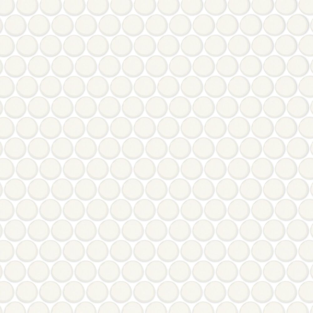 Dal-Tile Color Wheel Matte Arctic White 13&#39;&#39; X 11&#39;&#39;Ceramic Mosaic Sheet, , large