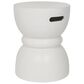 Safavieh Haruki Concrete Accent Table in Ivory, , large