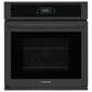Frigidaire 27" Single Electric Wall Oven with Fan Convection in Black, , large