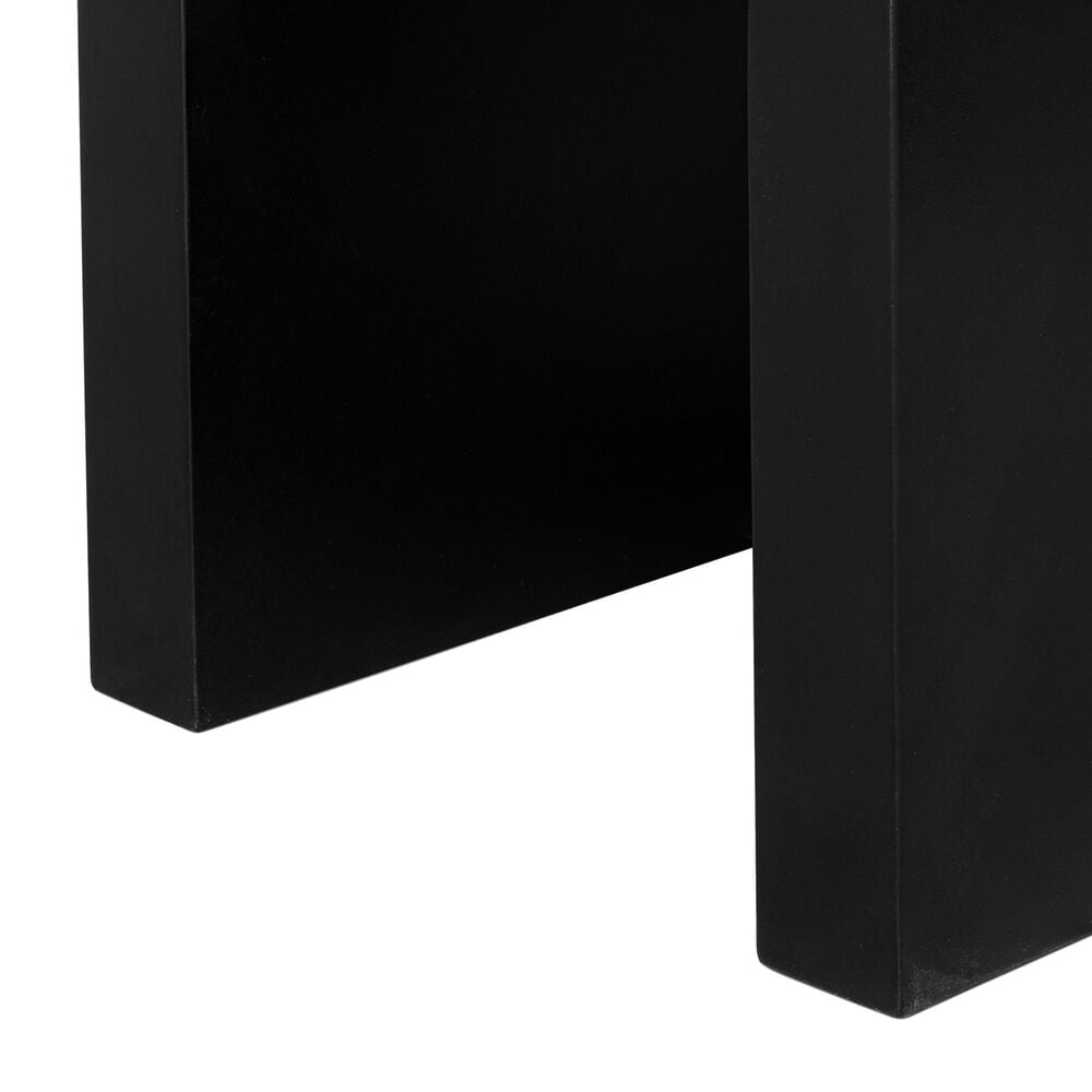 Moe&#39;s Home Collection Lazarus Patio Armless Stool in Black, , large