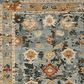 RIZZY Belmont 6" x 9" Dark Grey, Gold and Rust Area Rug, , large