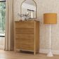 Butler Specialty Company Nora 5-Drawer Tall Dresser in Natural, , large