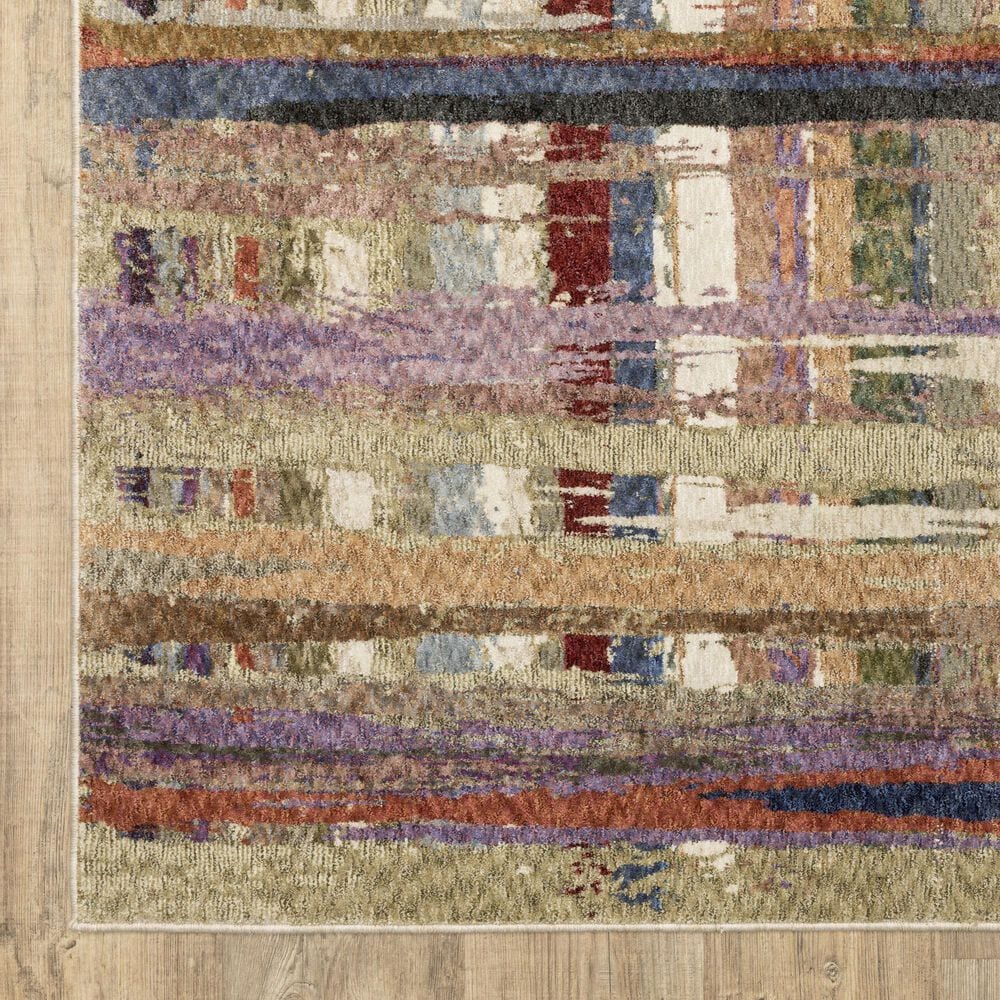 Oriental Weavers Tisdell TIS08 Multicolor 2&#39;3&quot; x 7&#39;6&quot; Runner, , large