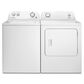 Amana 3.5 Cu. Ft. Top Load Washer and 6.5 Cu. Ft. Electric Dryer in White, , large