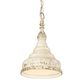 Golden Lighting Keating 1-Light Pendant in Antique Ivory, , large