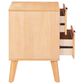 Linon Home Decor Reid 2-Drawer Nightstand in Natural, , large