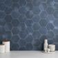 Soho Studio Costahex Chiazza Marino 5.5" x 6" Hexagon Porcelain Tile, , large