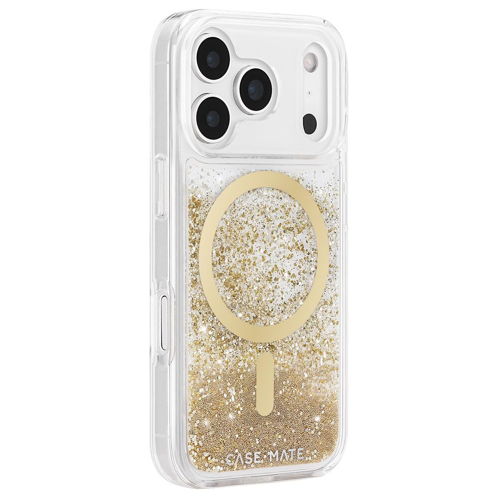Case-Mate Waterfall MagSafe Case for iPhone 17 Pro in Gold, , large