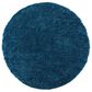 Safavieh August Shag AUG200M 6"7" Round Navy Area Rug, , large