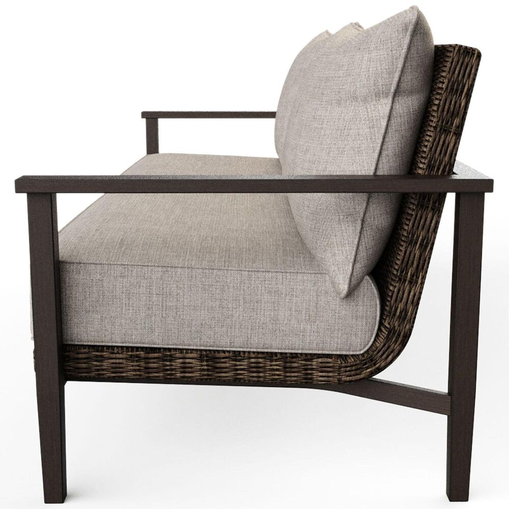 Sunvilla Cleo Patio Sofa in Bourbon and Iven Shell, , large