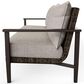 Sunvilla Cleo Patio Sofa in Bourbon and Iven Shell, , large