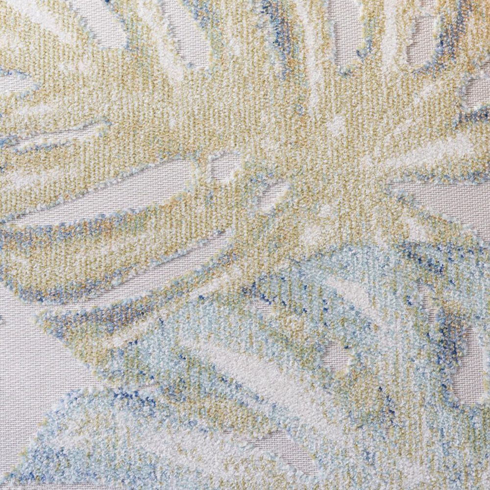 Safavieh Sarasota 2&#39;3&quot; x 9&#39; Light Green and Ivory Indoor/Outdoor Runner, , large
