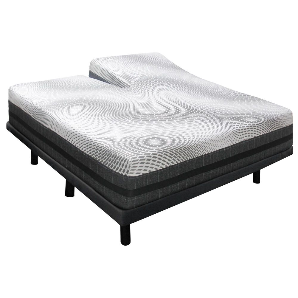 Sleeptronic Berkshire Majestic 14&quot; Hybrid Plush Flex Head Queen Mattress, , large